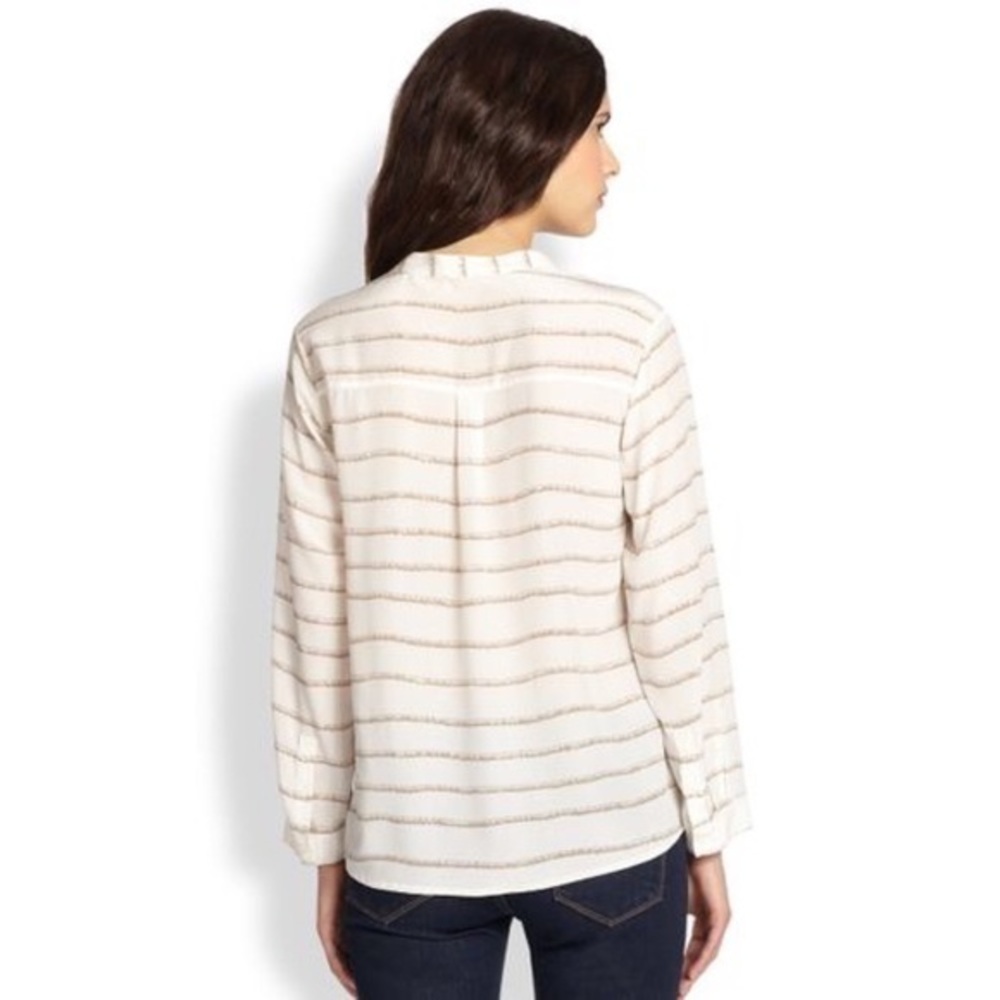 Joie Edaline Porcelain Rope Silk Top - Picture 3 of 6